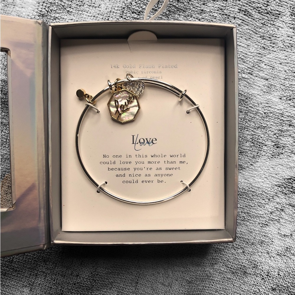 14k Gold Flash Plated bracelet